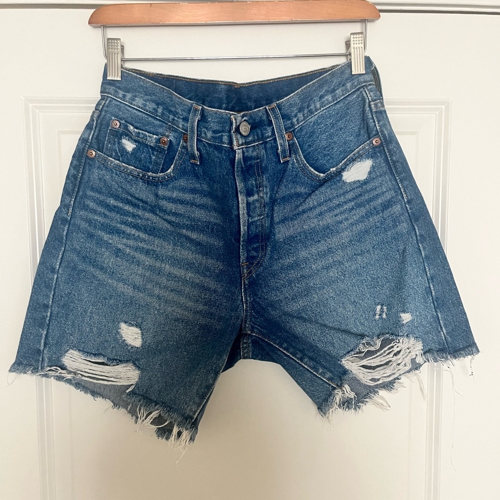 Levi denim shorts